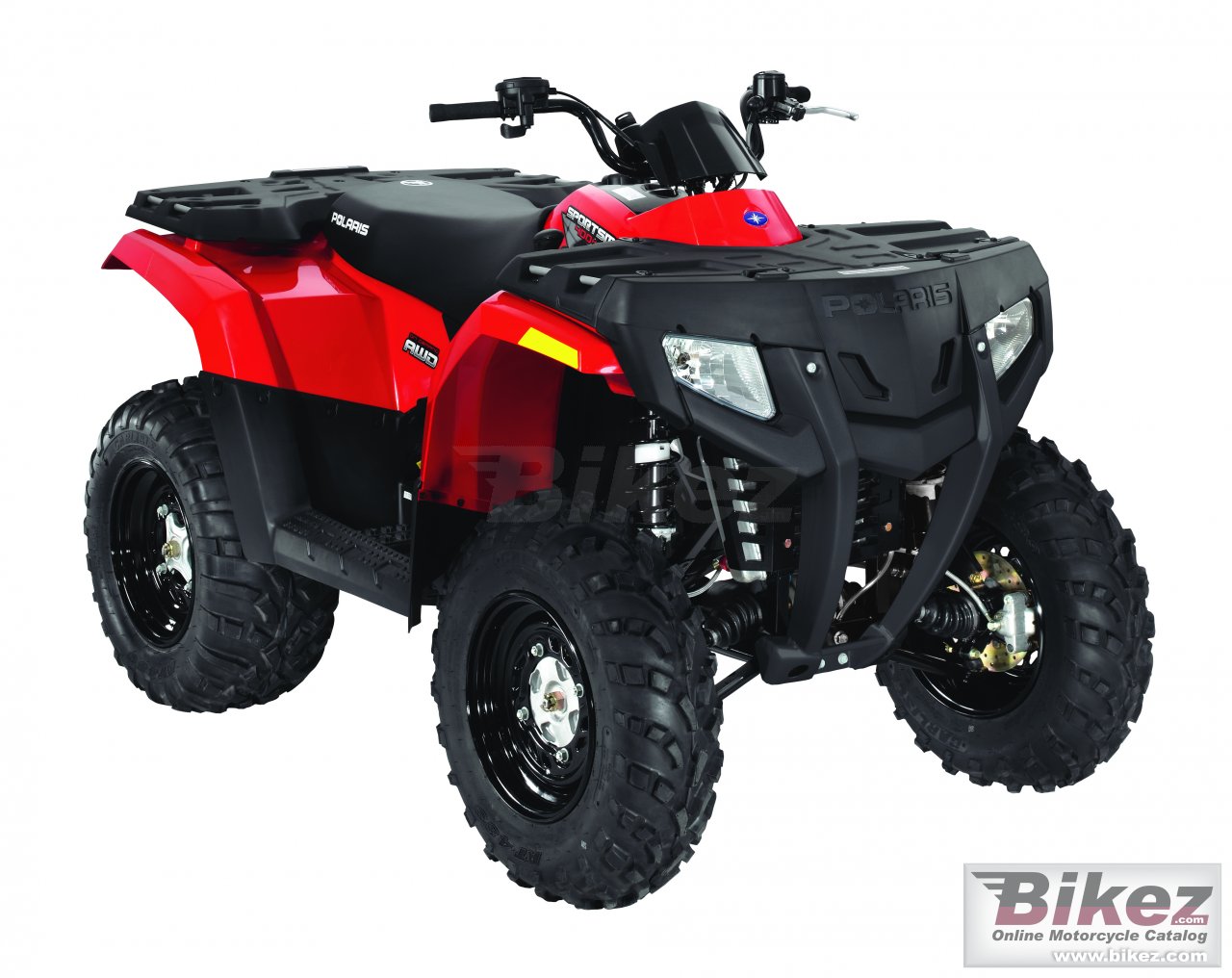Big Polaris sportsman 400 ho picture and wallpaper from Bikez.com